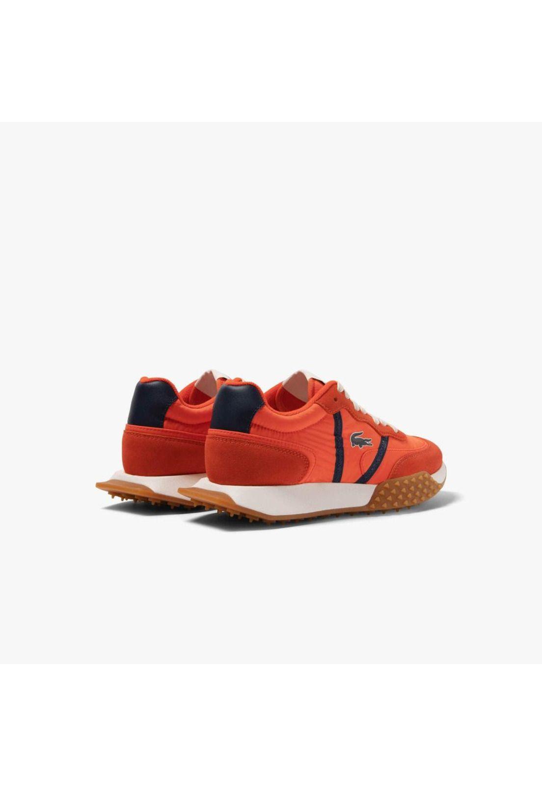 Zapatilla Lacoste Lspin Deluxe 3.0 Mujer Naranja-2