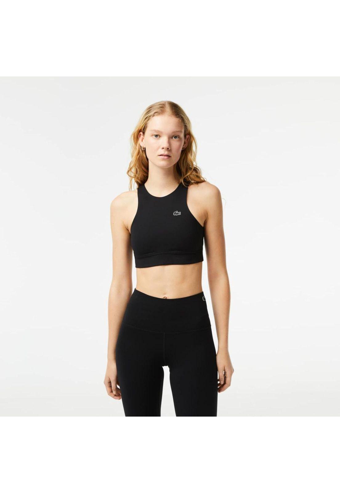Top Lacoste IF596 Mujer Negro-1