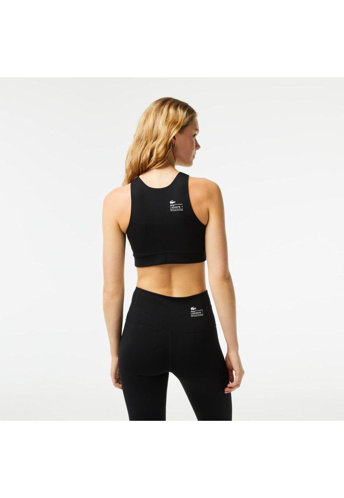 Top Lacoste IF596 Mujer Negro-2