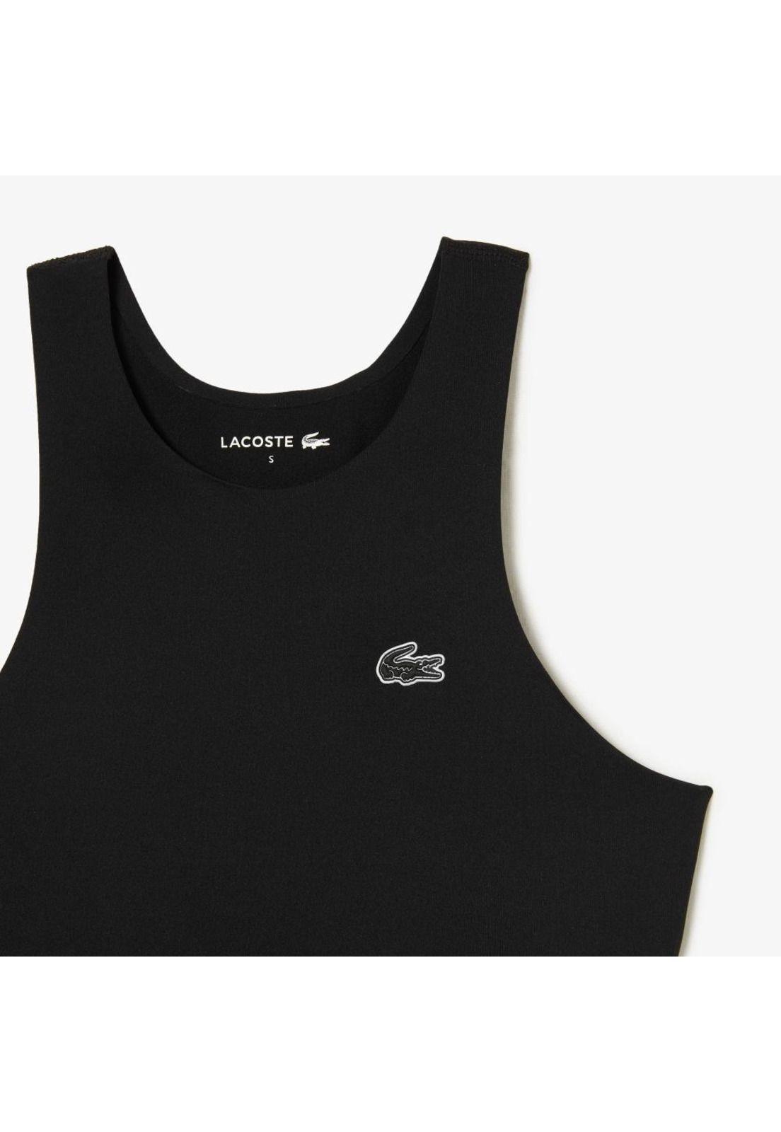Top Lacoste IF596 Mujer Negro-4