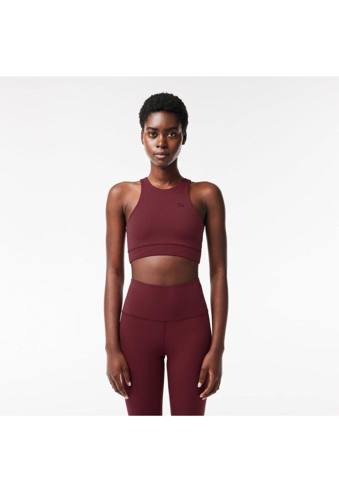 Top Lacoste IF596 Mujer Burdeo-1