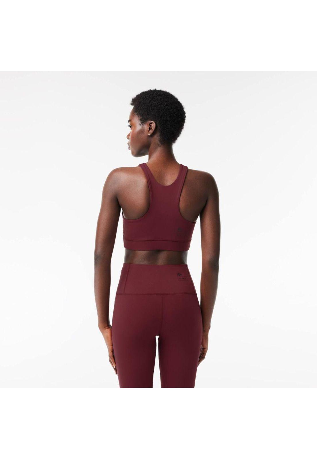 Top Lacoste IF596 Mujer Burdeo-2