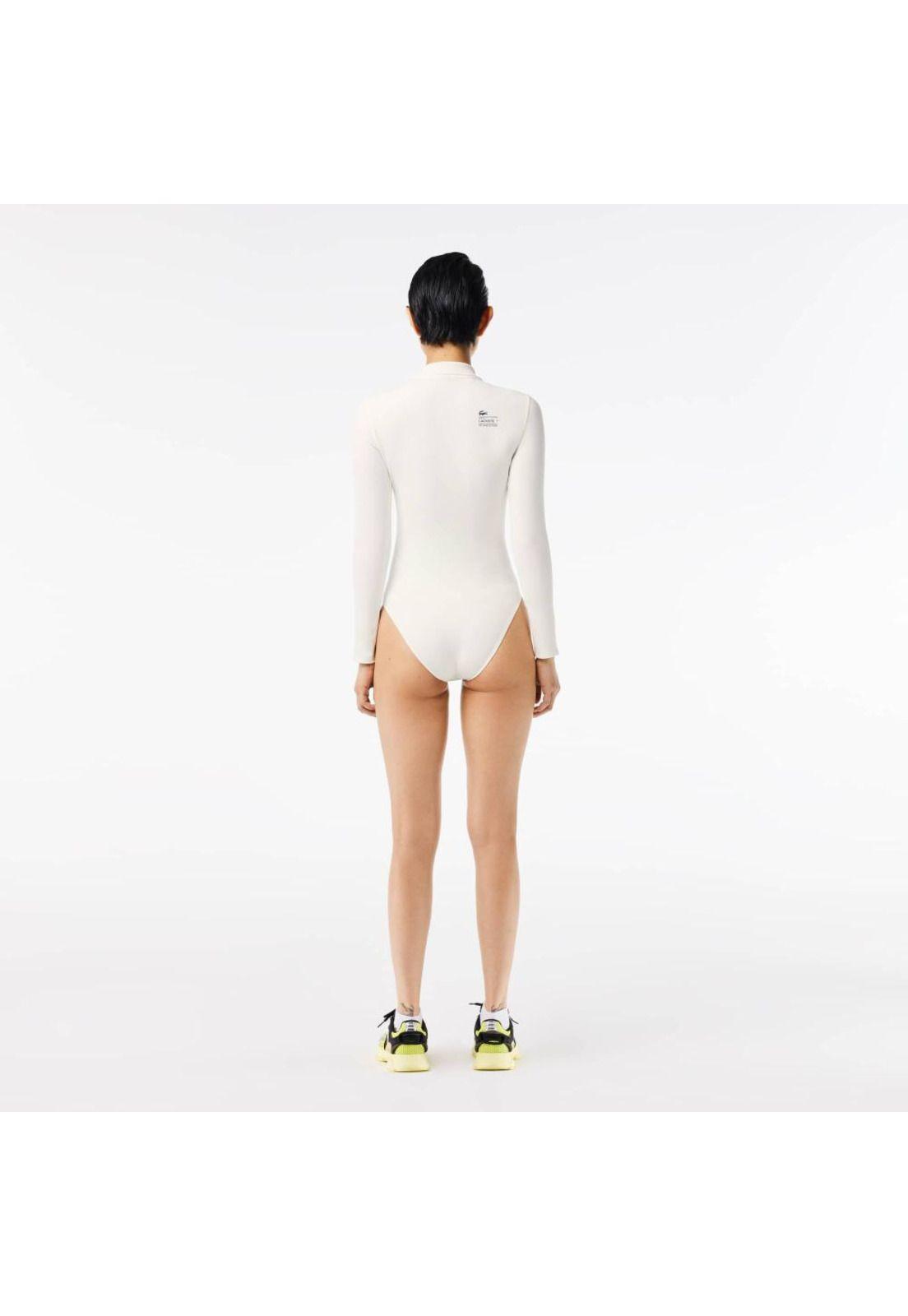 Polera Polo Lacoste DF7002 Mujer Blanco-1