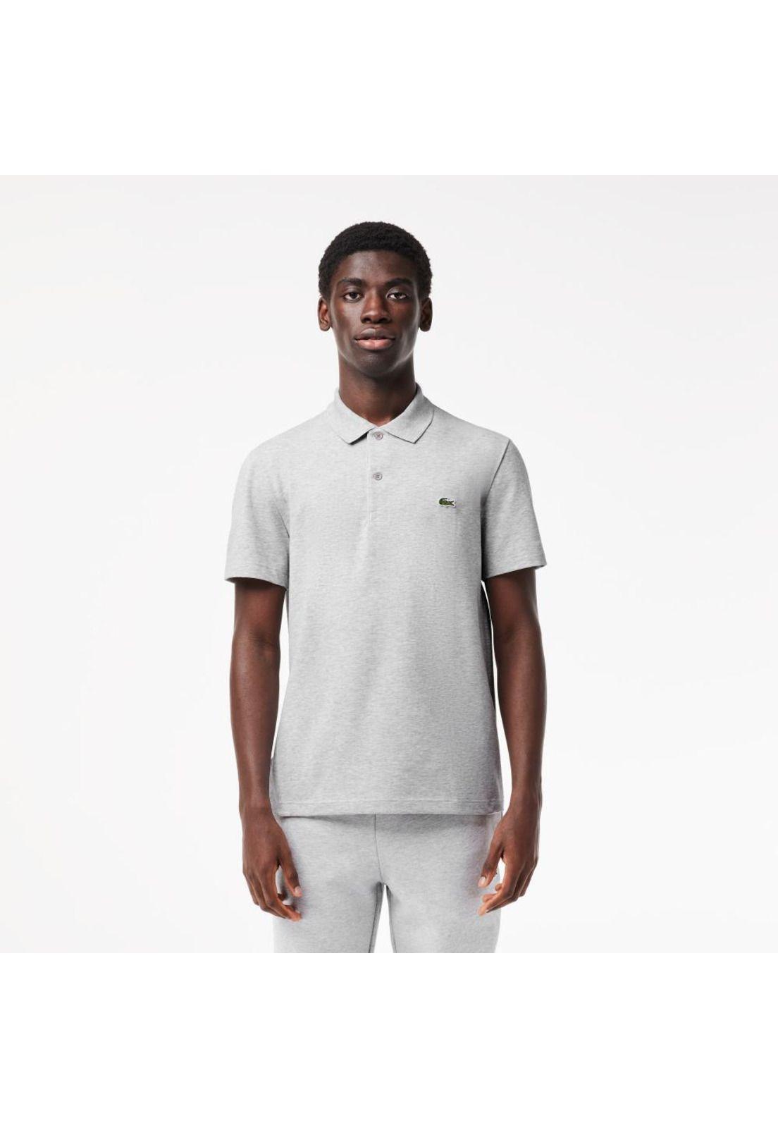 Polera Polo Lacoste DH0783 Hombre Gris-0