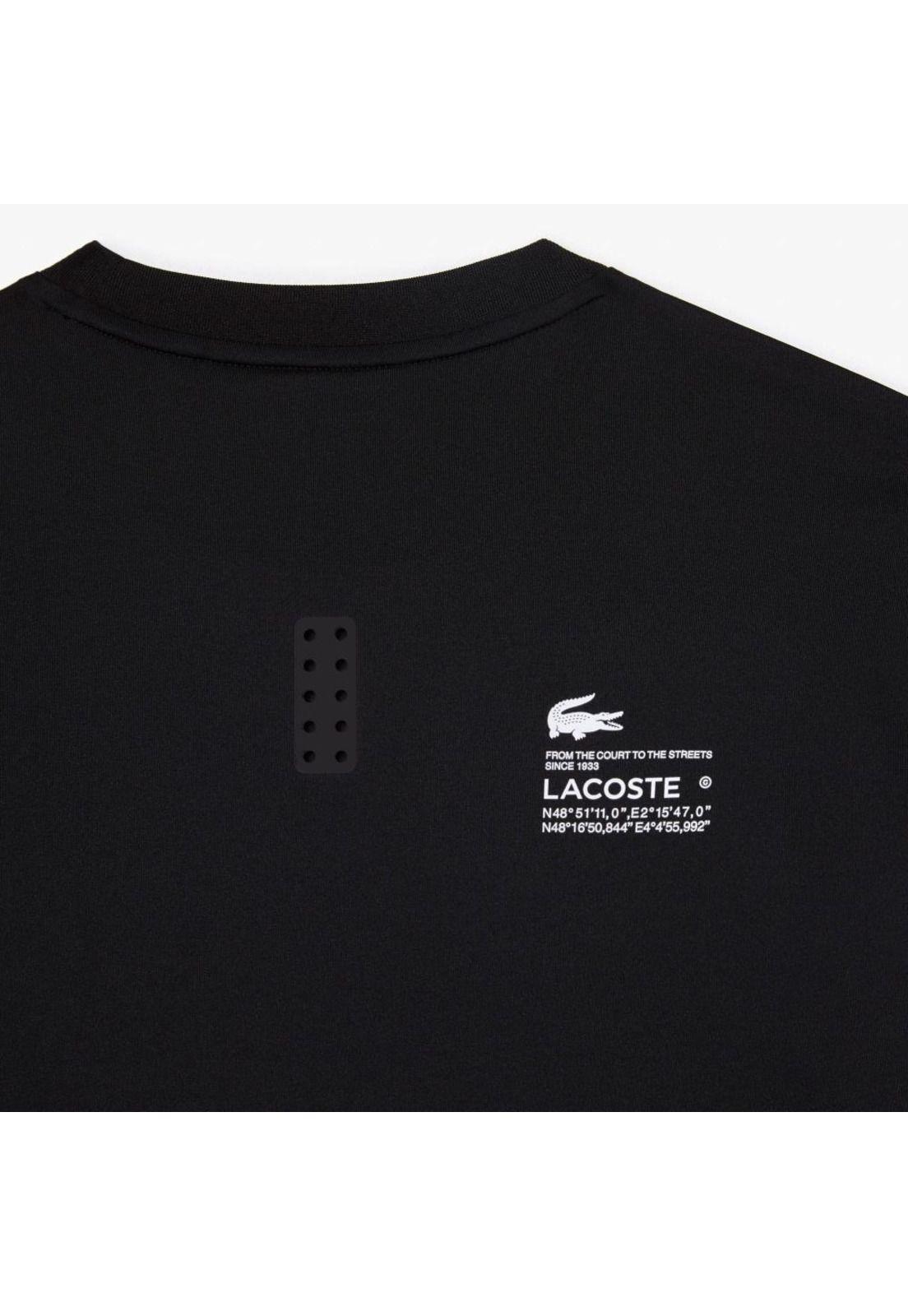 Polera  Lacoste TH5207 Hombre Negro-3