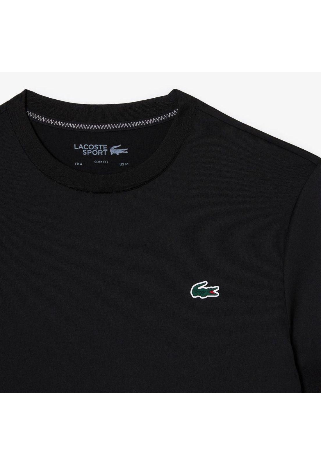 Polera  Lacoste TH5207 Hombre Negro-4
