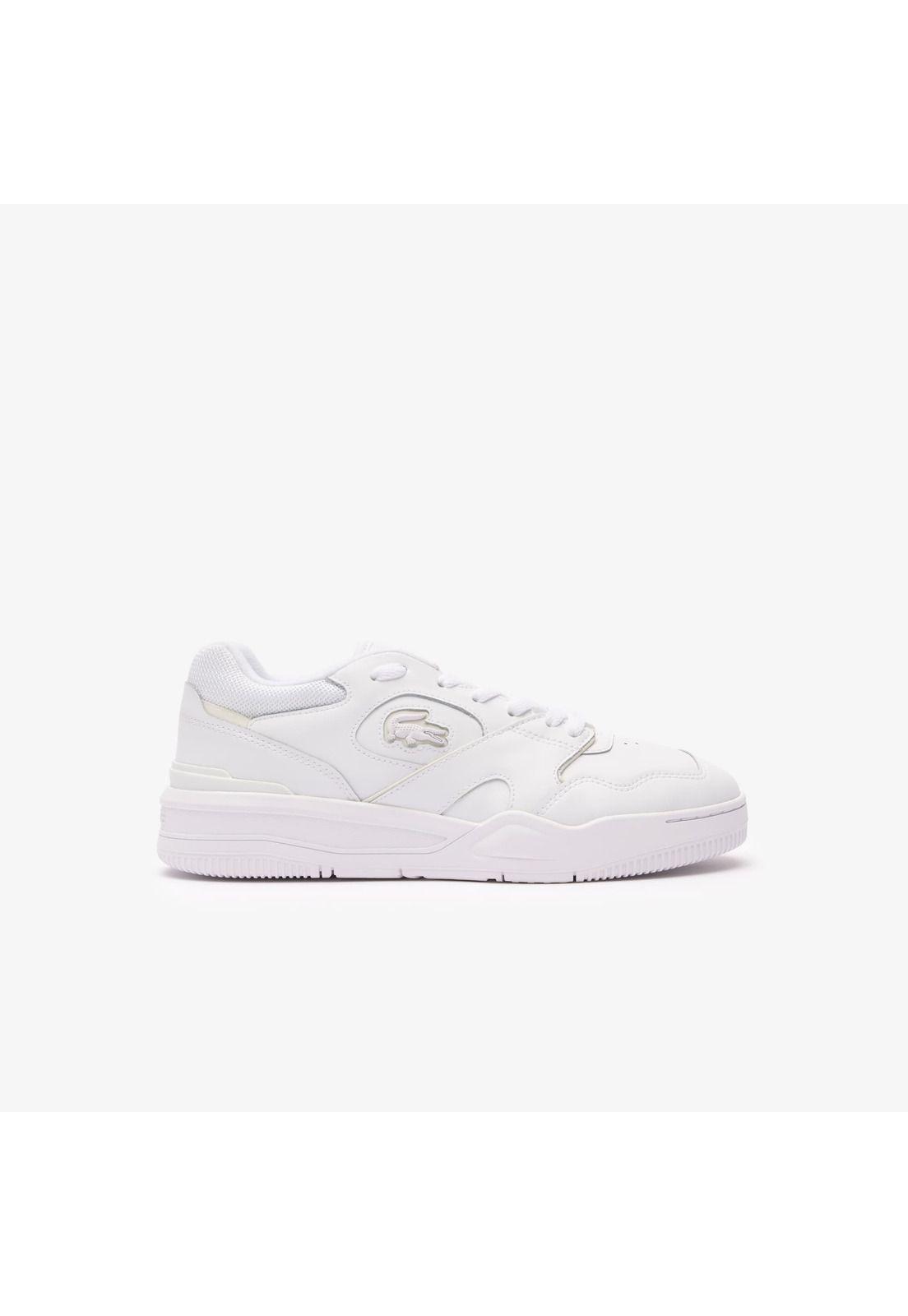 Zapatilla Lacoste Lineshot Premium Hombre Blanco-0