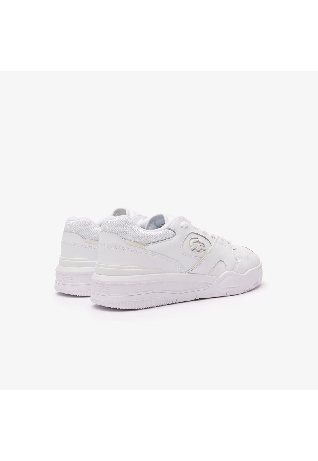 Zapatilla Lacoste Lineshot Premium Hombre Blanco-2