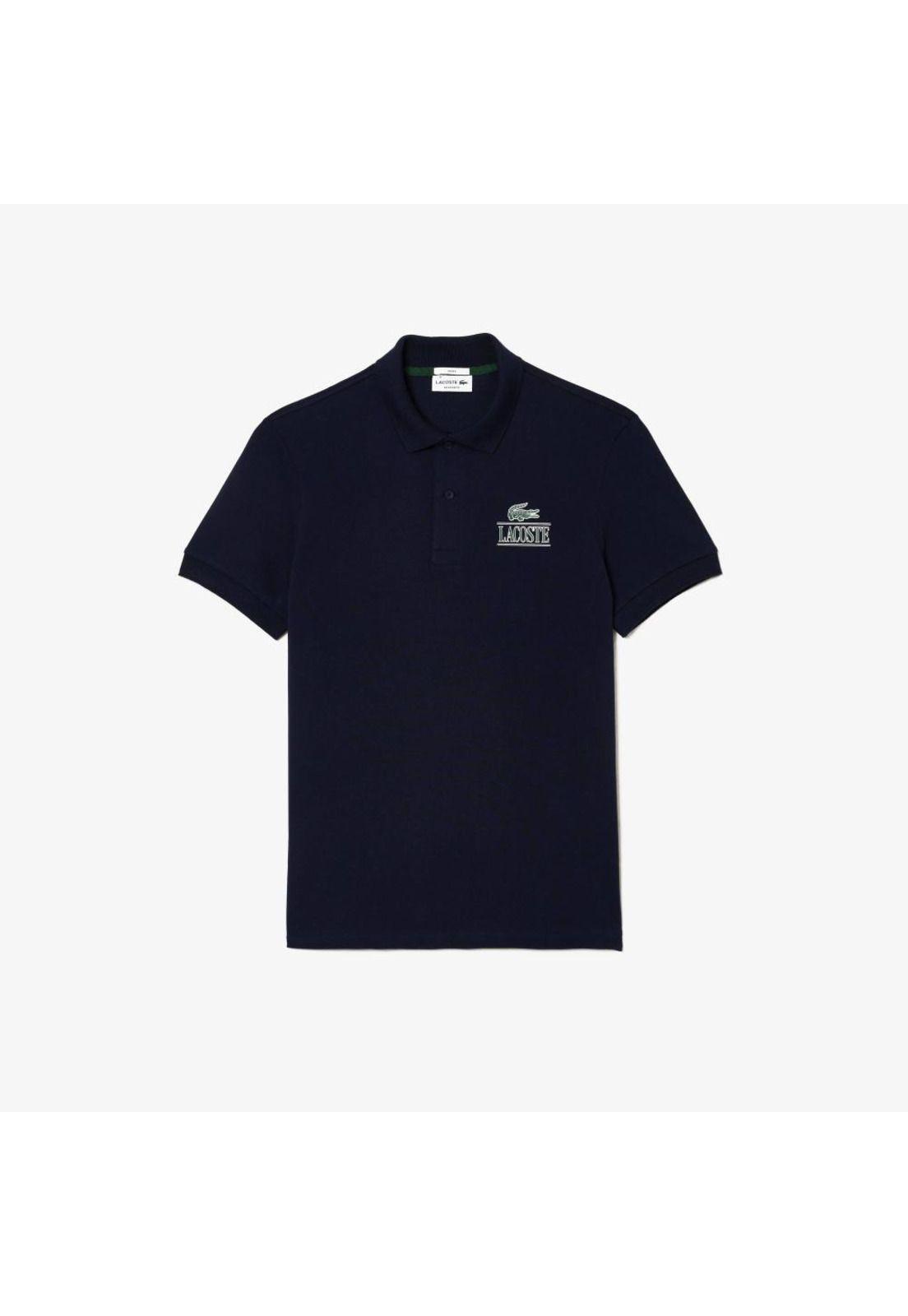 Polera Polo Manga Corta Hombre Lacoste PH1136 Azul marino-2