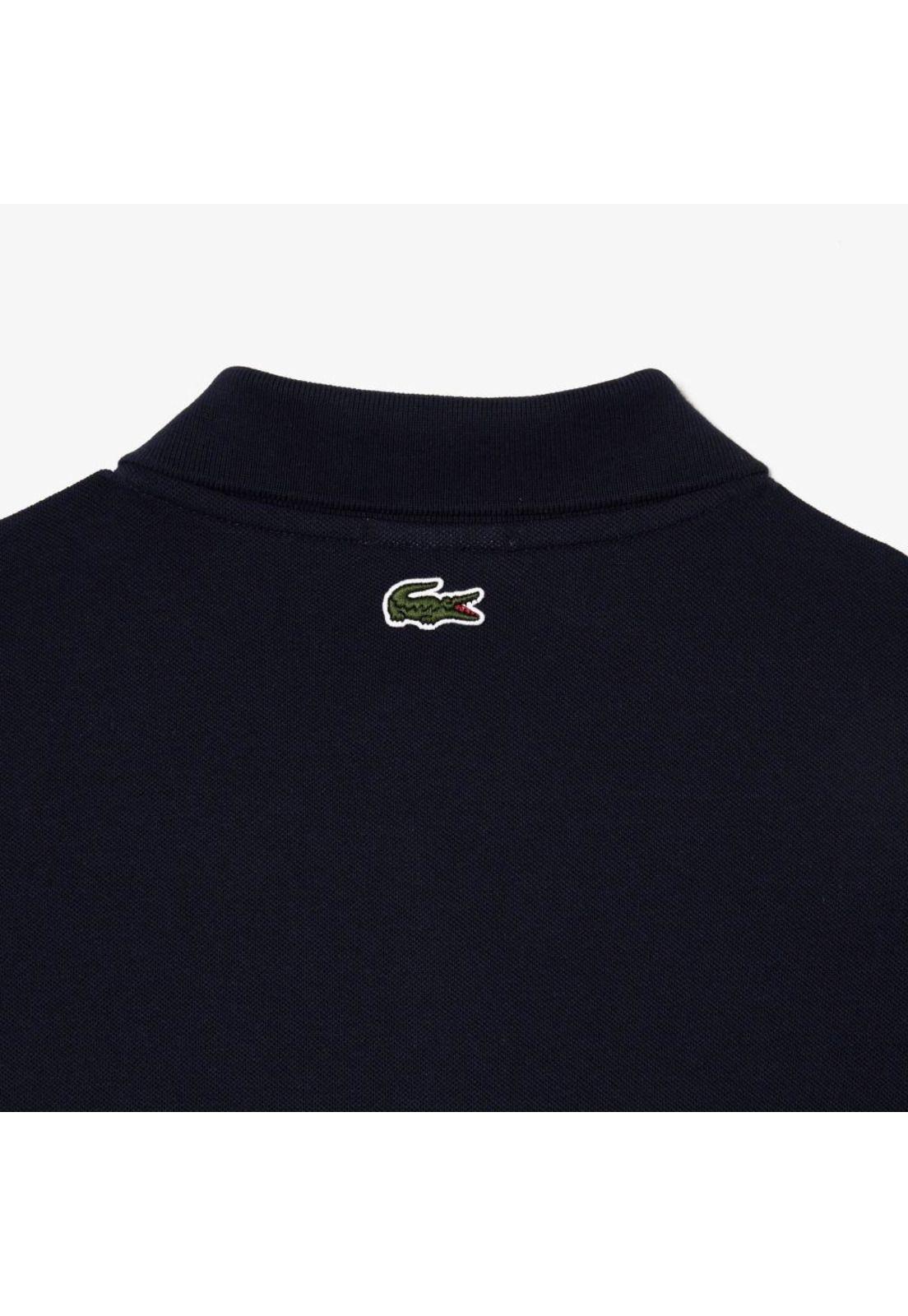 Polera Polo Manga Corta Hombre Lacoste PH1136 Azul marino-3