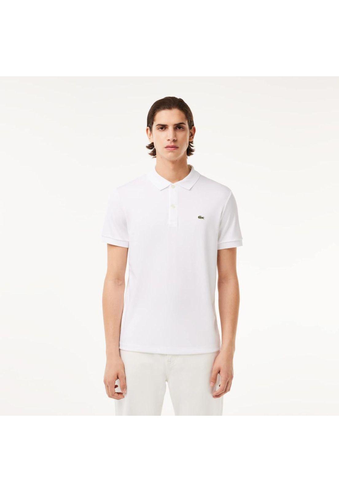 Polera Polo Lacoste DH2050 Hombre Blanco-0