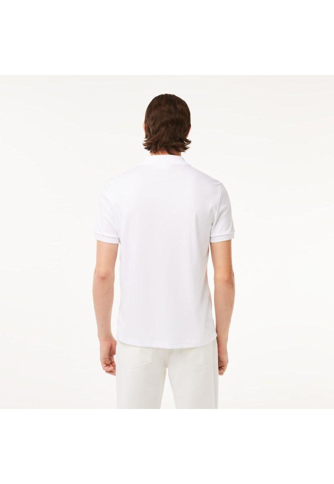 Polera Polo Lacoste DH2050 Hombre Blanco-2