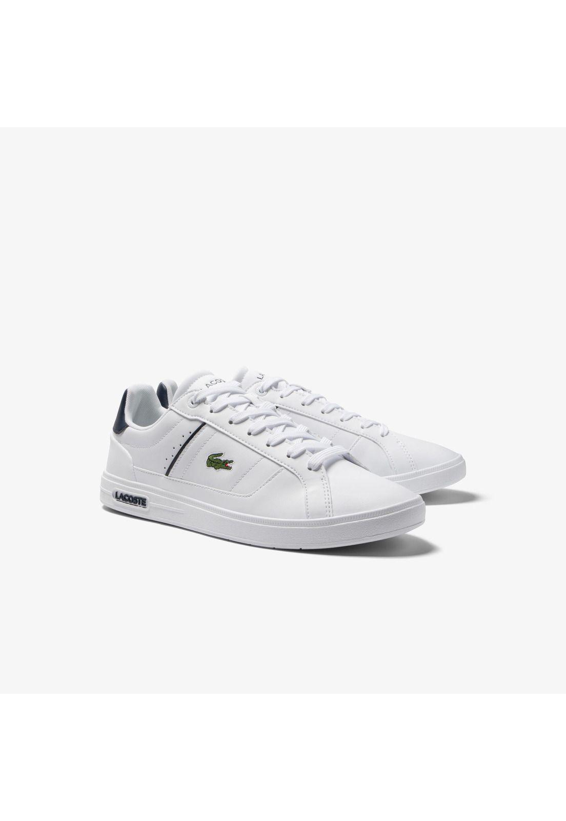 Zapatilla Urbana Lacoste Europa pro   Hombre Blanco-1