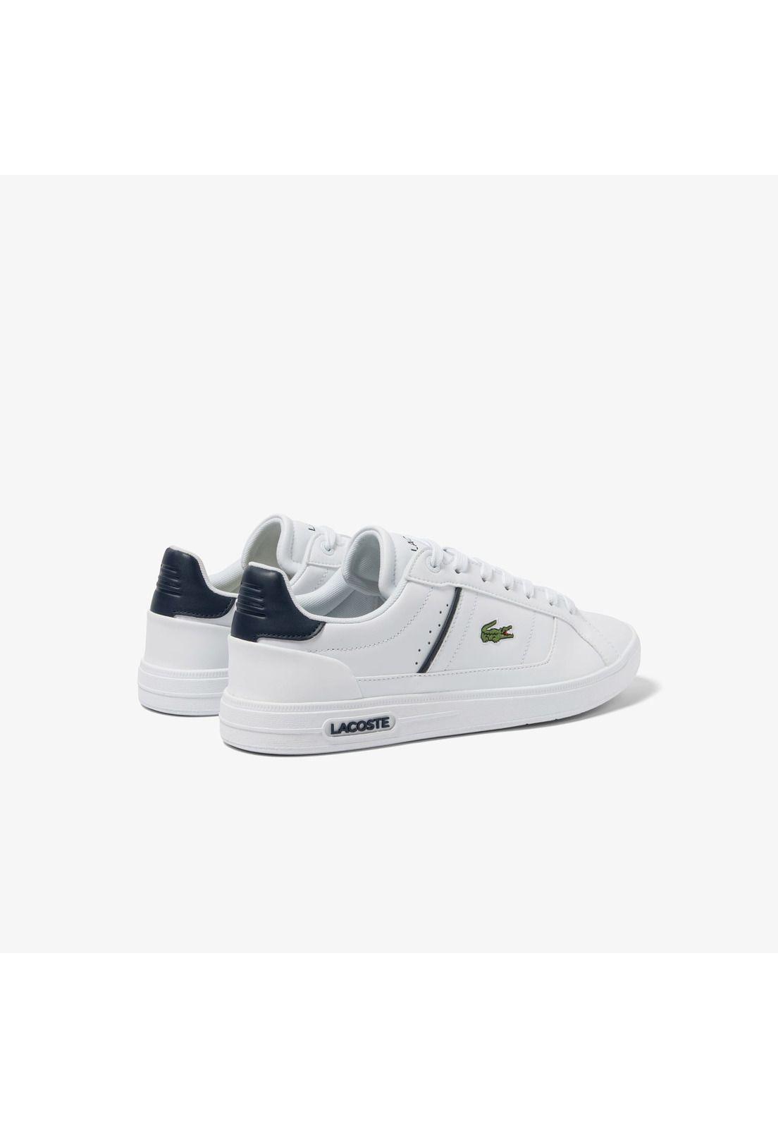 Zapatilla Urbana Lacoste Europa pro   Hombre Blanco-2
