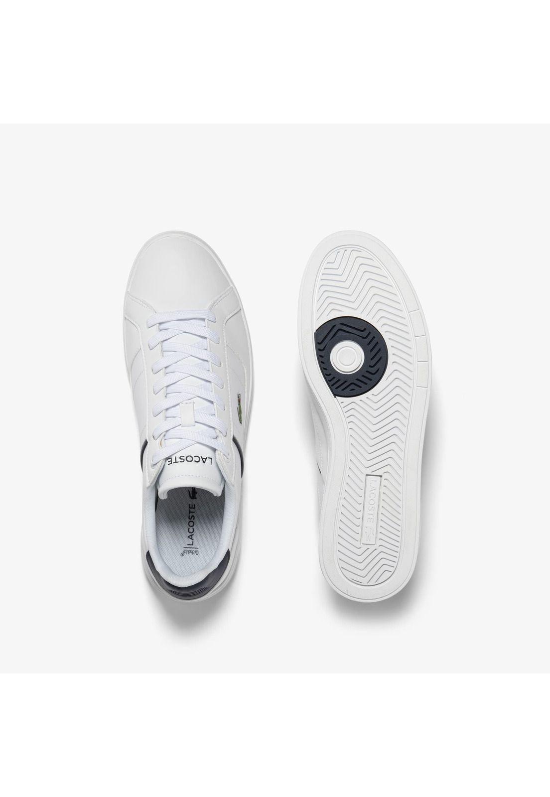 Zapatilla Urbana Lacoste Europa pro   Hombre Blanco-3