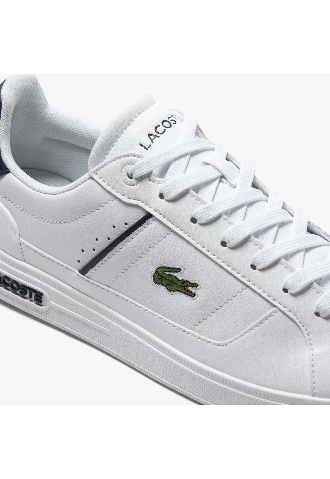 Zapatilla Urbana Lacoste Europa pro   Hombre Blanco-5