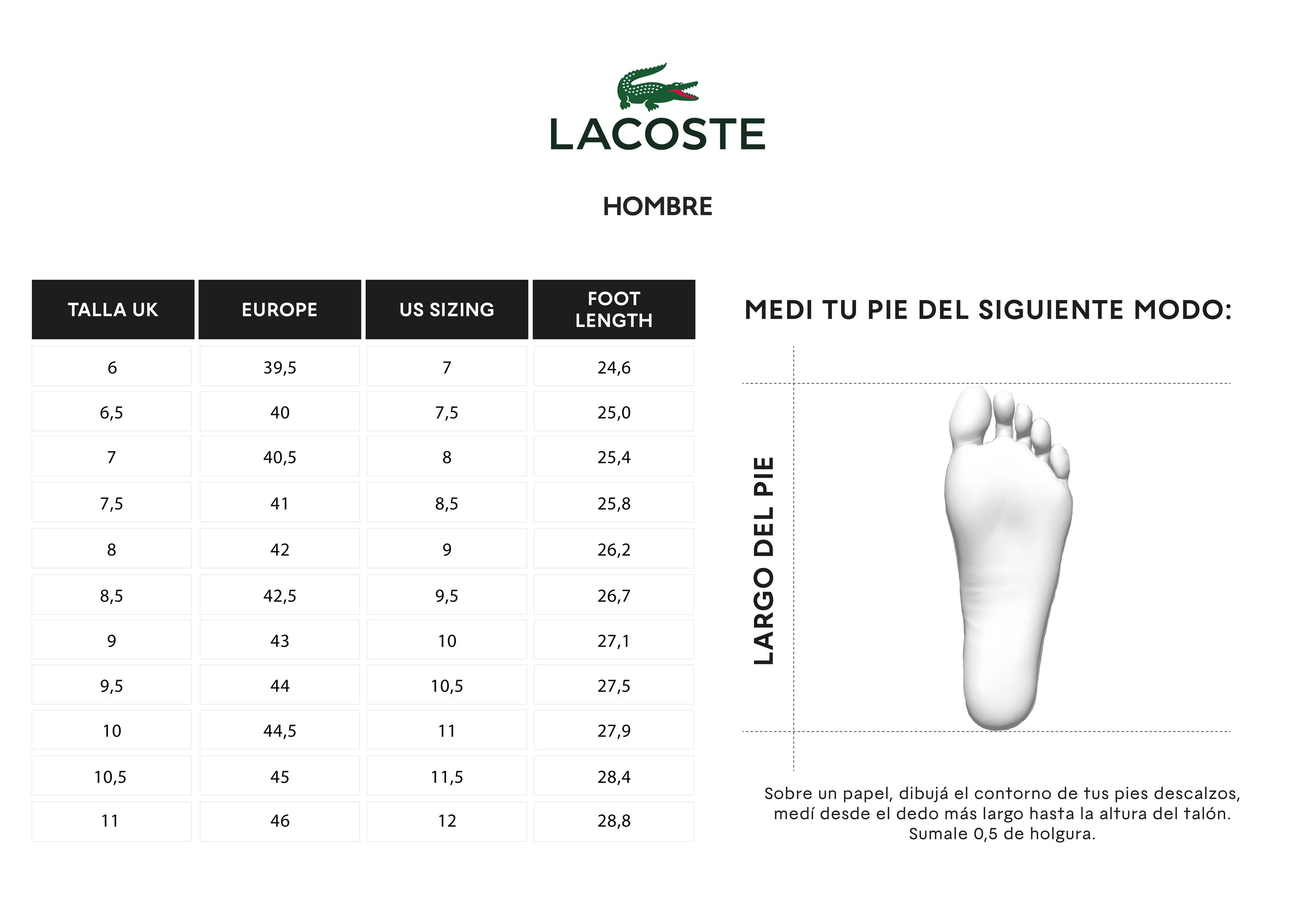 Zapatilla Urbana Lacoste Europa pro   Hombre Blanco-6