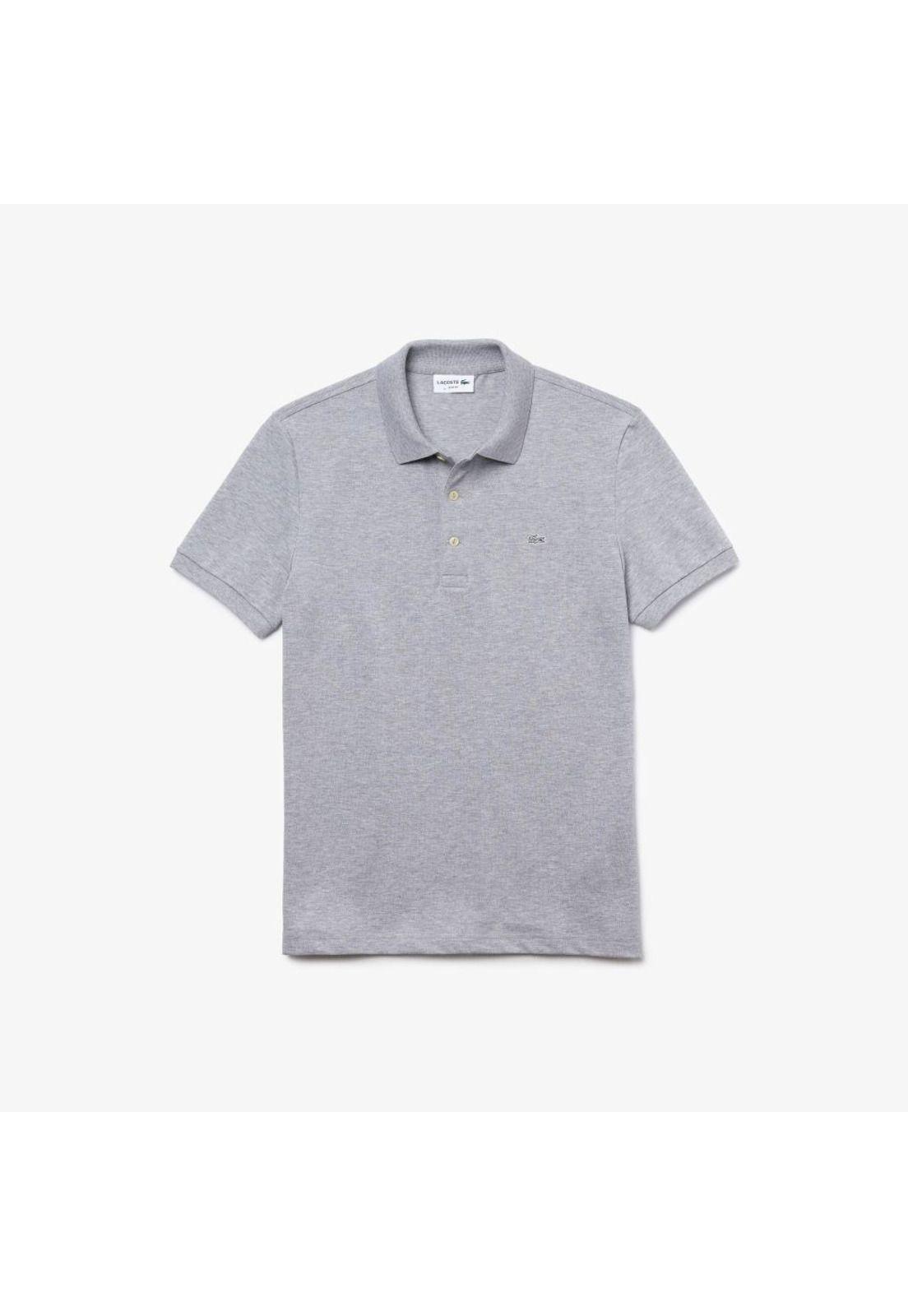 Polera Polo Lacoste PH4014 Hombre Gris-3