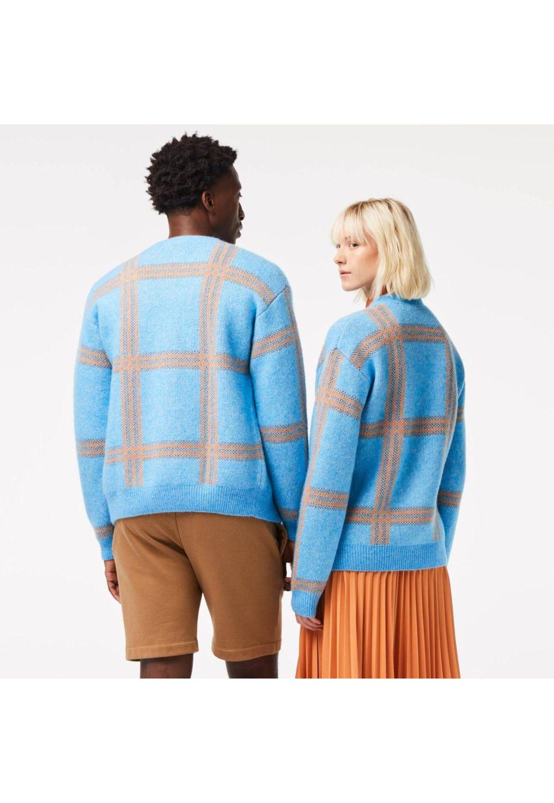 Sweater Lacoste AH052 Hombre Azul-2