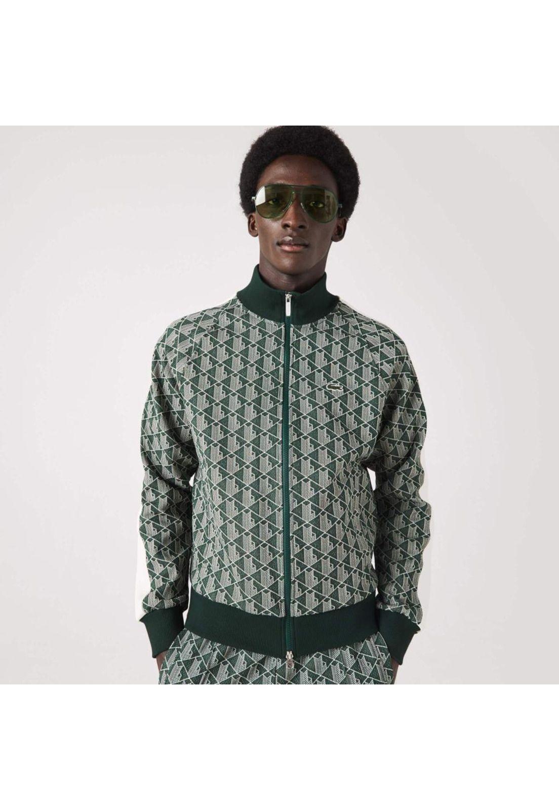 Polerón Lacoste SH0072 Hombre Verde-0