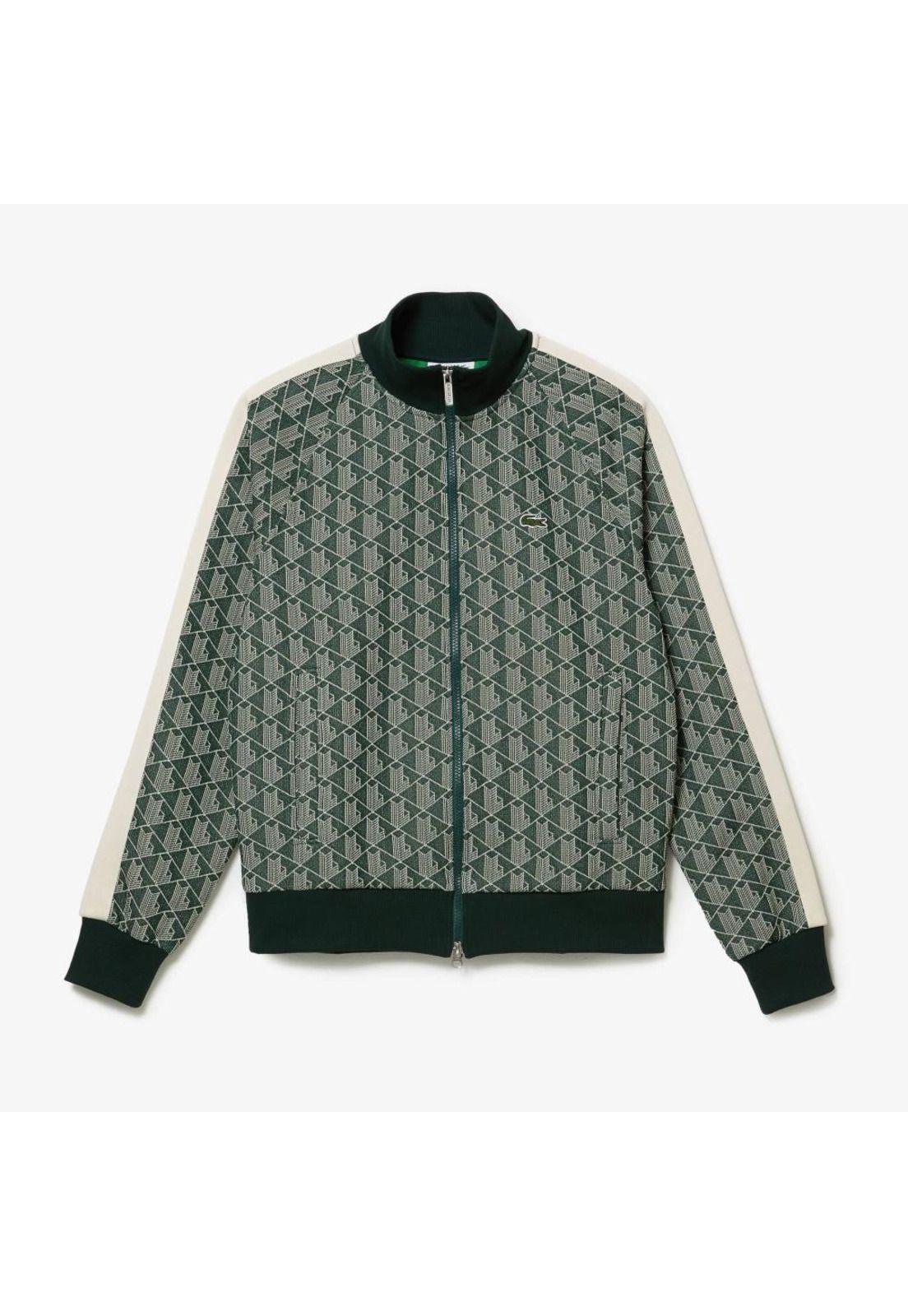 Polerón Lacoste SH0072 Hombre Verde-1