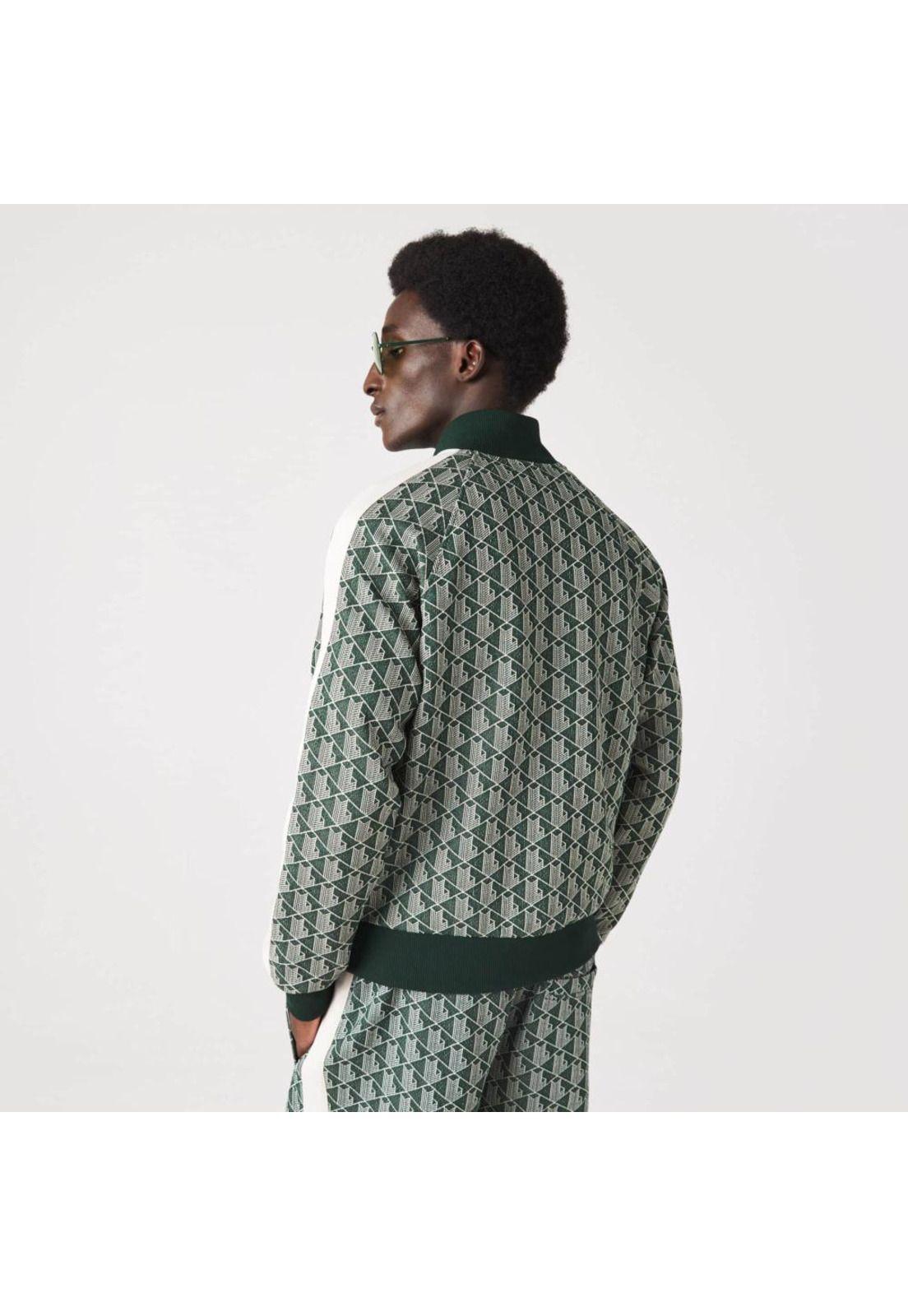 Polerón Lacoste SH0072 Hombre Verde-2
