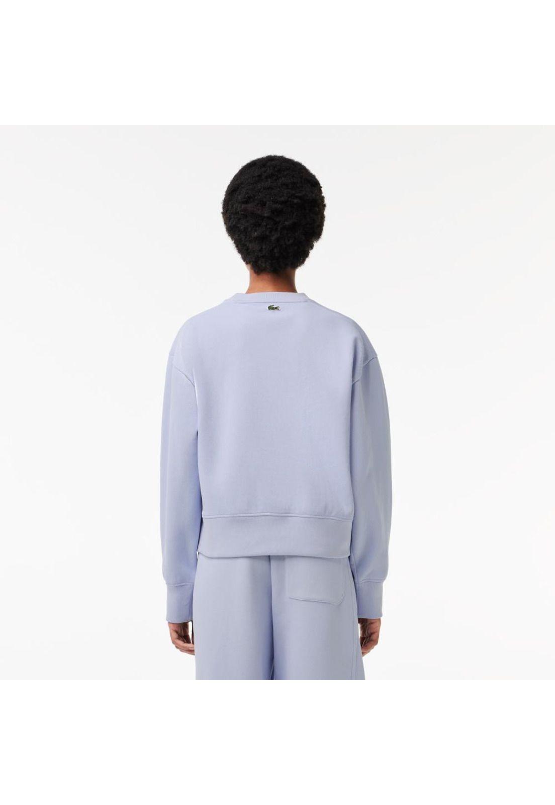 Poleron Lacoste SF7261 Mujer Gris-2