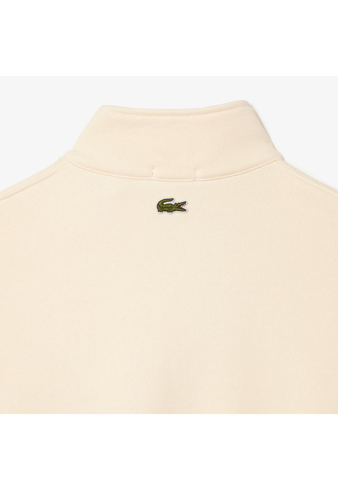 Polerón Lacoste SH0069 Hombre Blanco-4