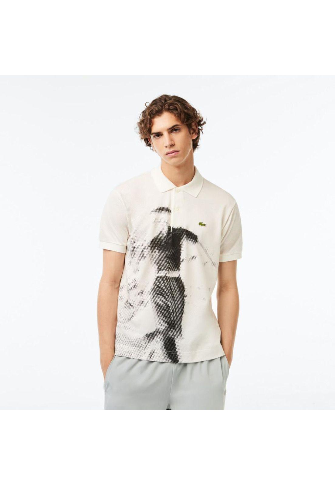 Polera Polo Lacoste PH344 Hombre Blanco-0