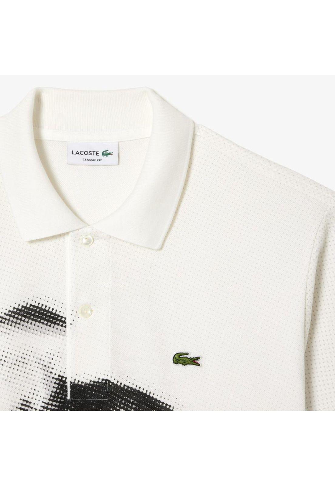 Polera Polo Lacoste PH344 Hombre Blanco-4