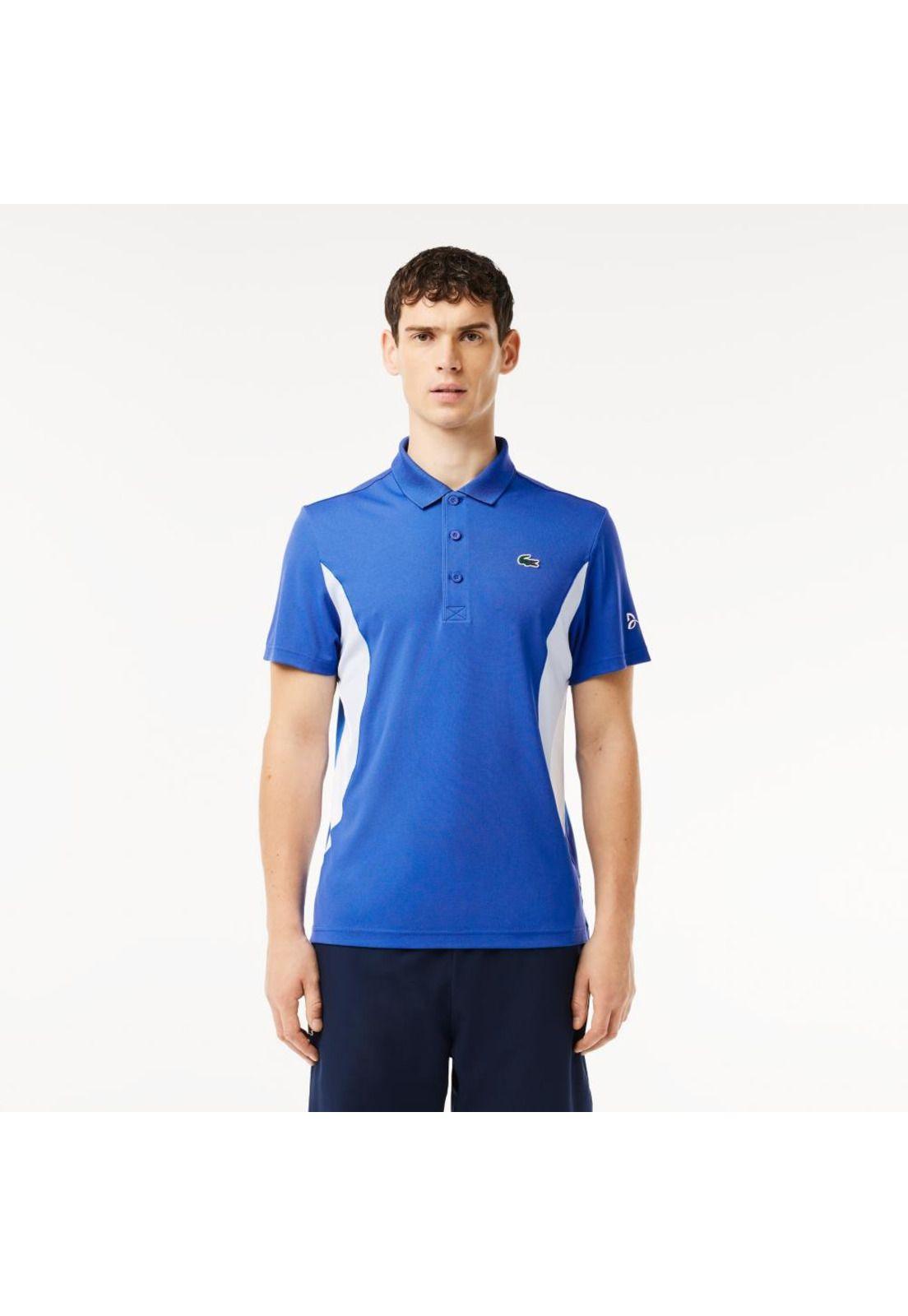 Polera Polo Lacoste DH7330 Hombre Azul-0