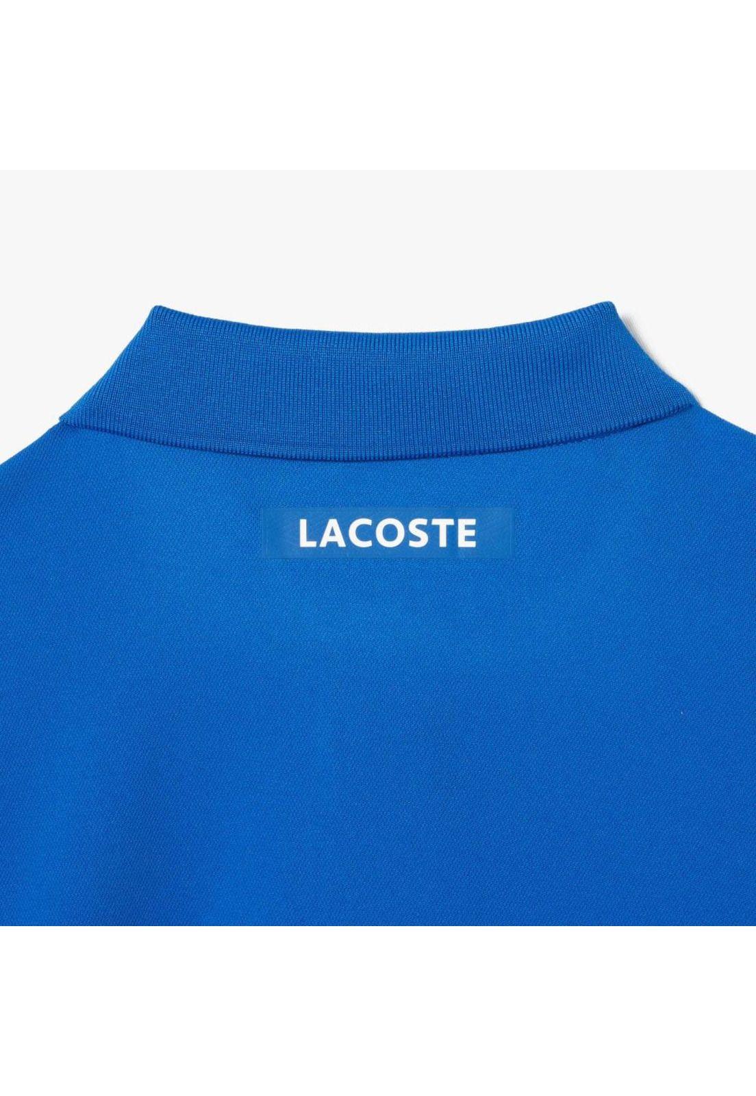 Polera Polo Lacoste DH7330 Hombre Azul-3