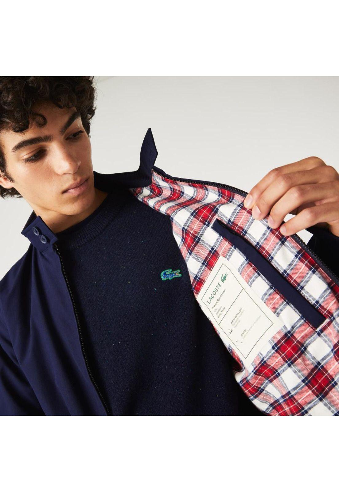 Parka Lacoste BH0538 Hombre Azul-3