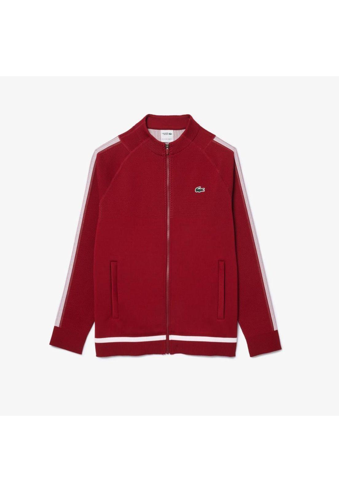 Poleron Lacoste SH7541 Hombre Rojo-2