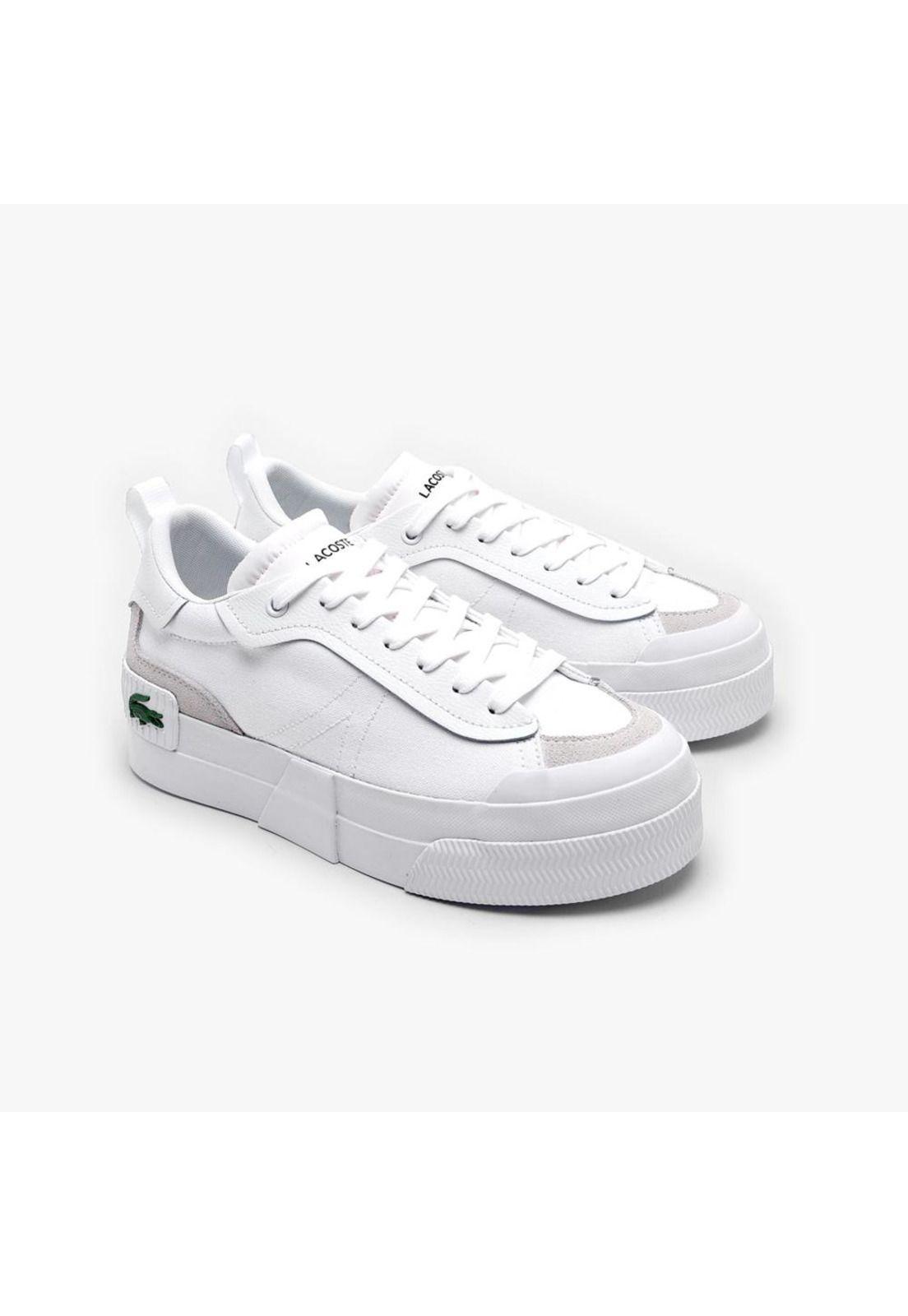 Zapatilla Urbana Lacoste L004 Mujer Blanco-1