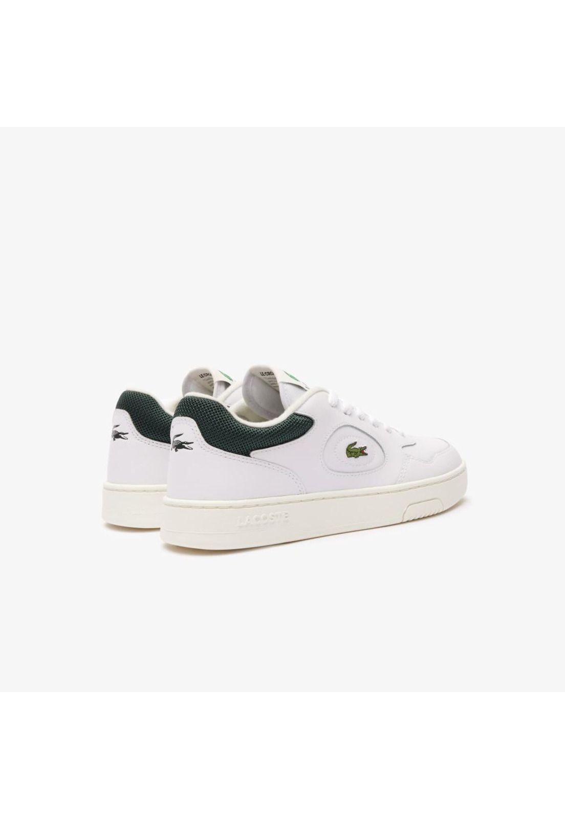 Zapatilla Lacoste Lineset Cuero Mujer Blanco-2