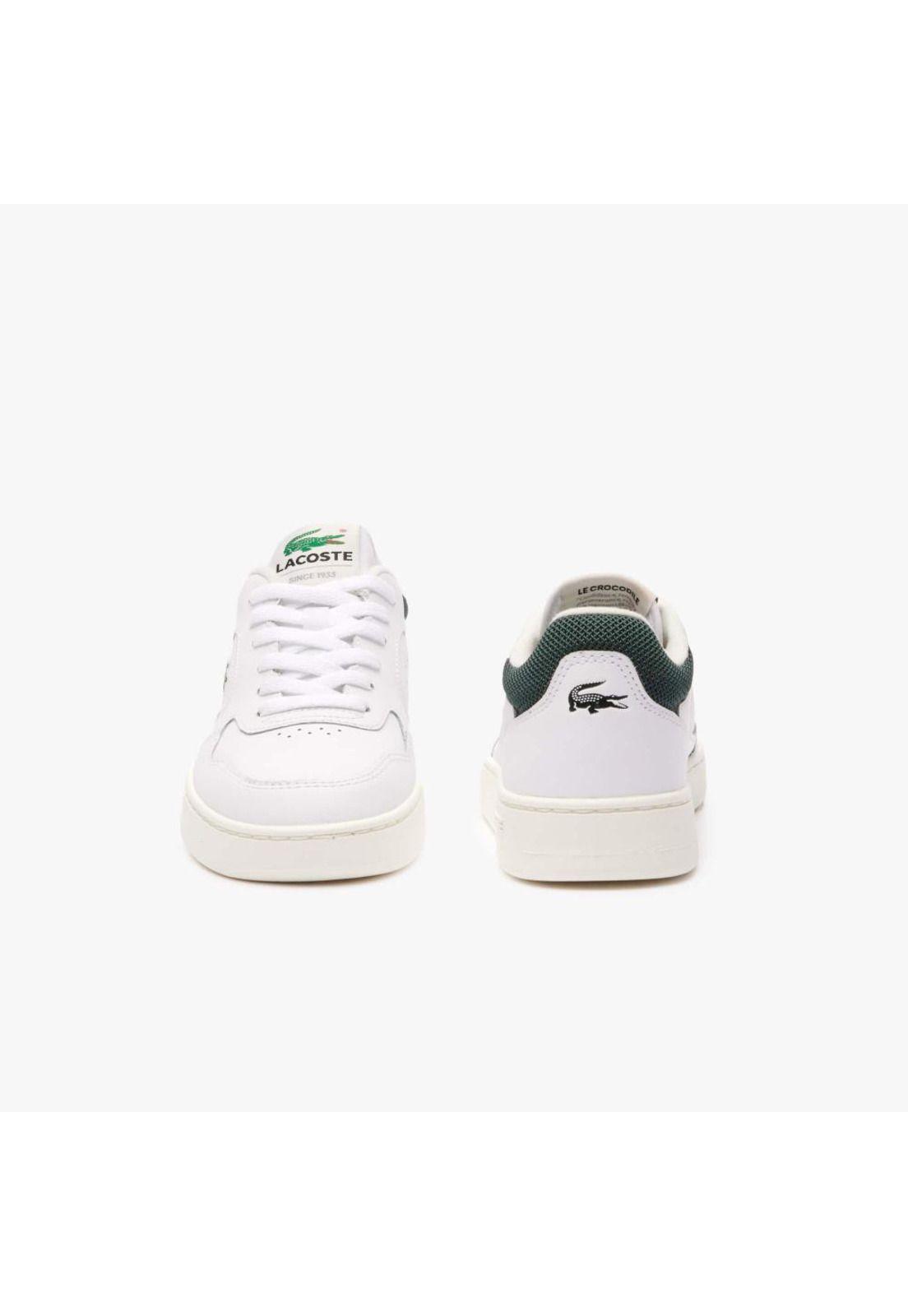 Zapatilla Lacoste Lineset Cuero Mujer Blanco-4