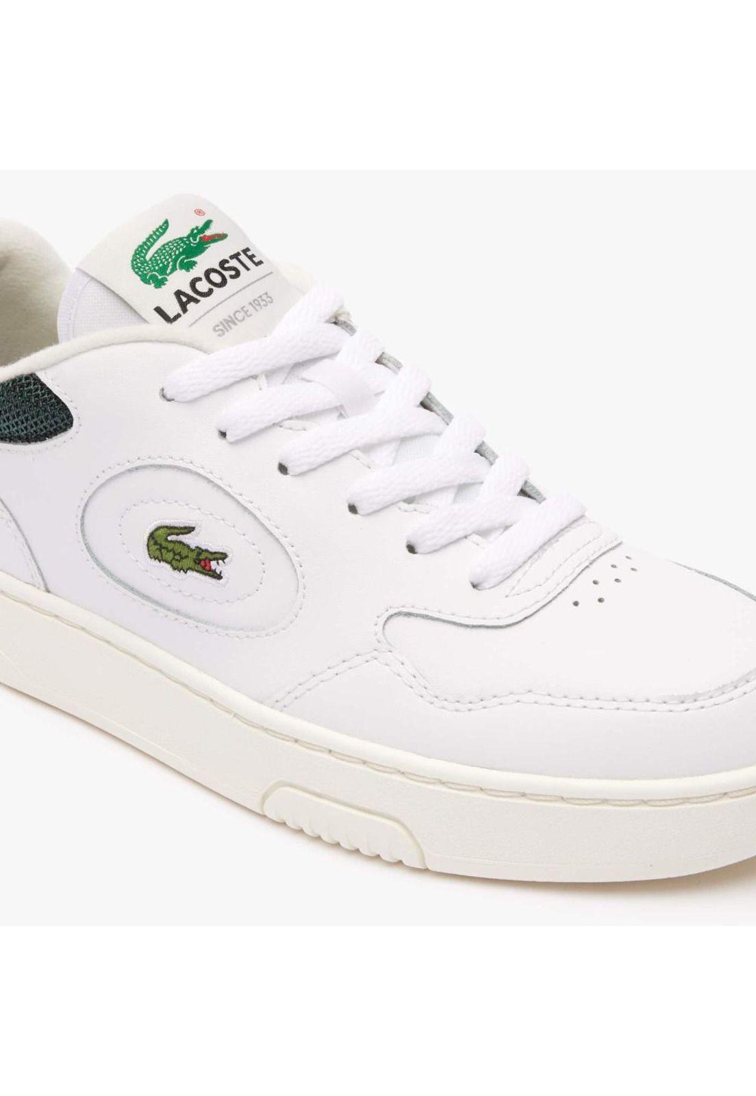Zapatilla Lacoste Lineset Cuero Mujer Blanco-5