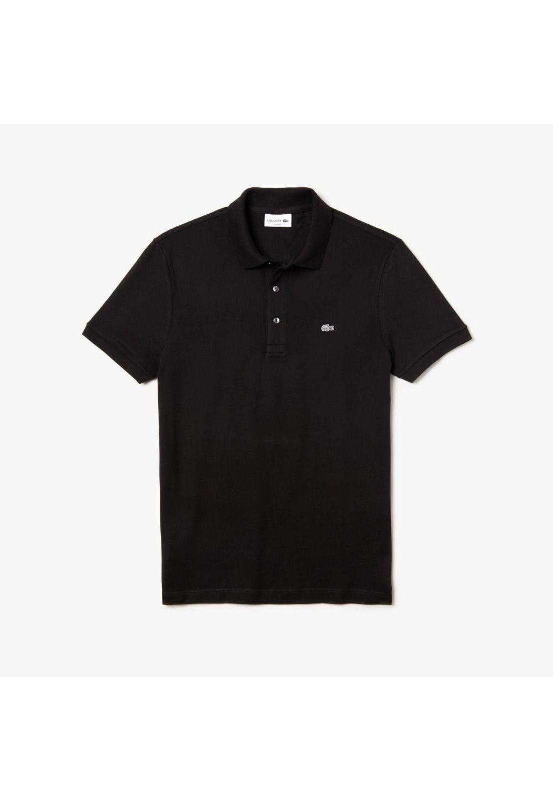 Polera Polo Lacoste PH4014 Hombre Negro-2