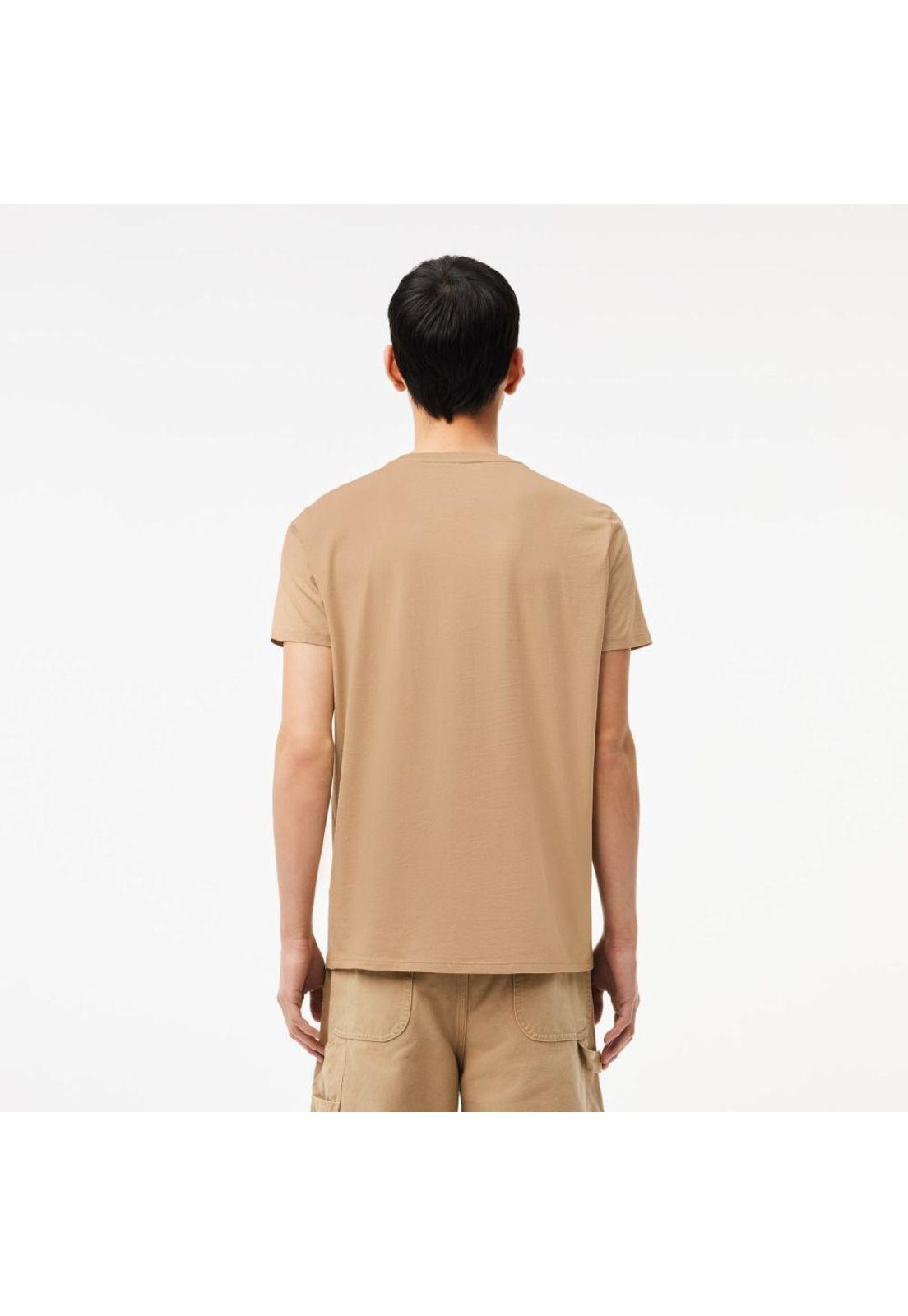 Polera Hombre Lacoste TH6709 Beige-1