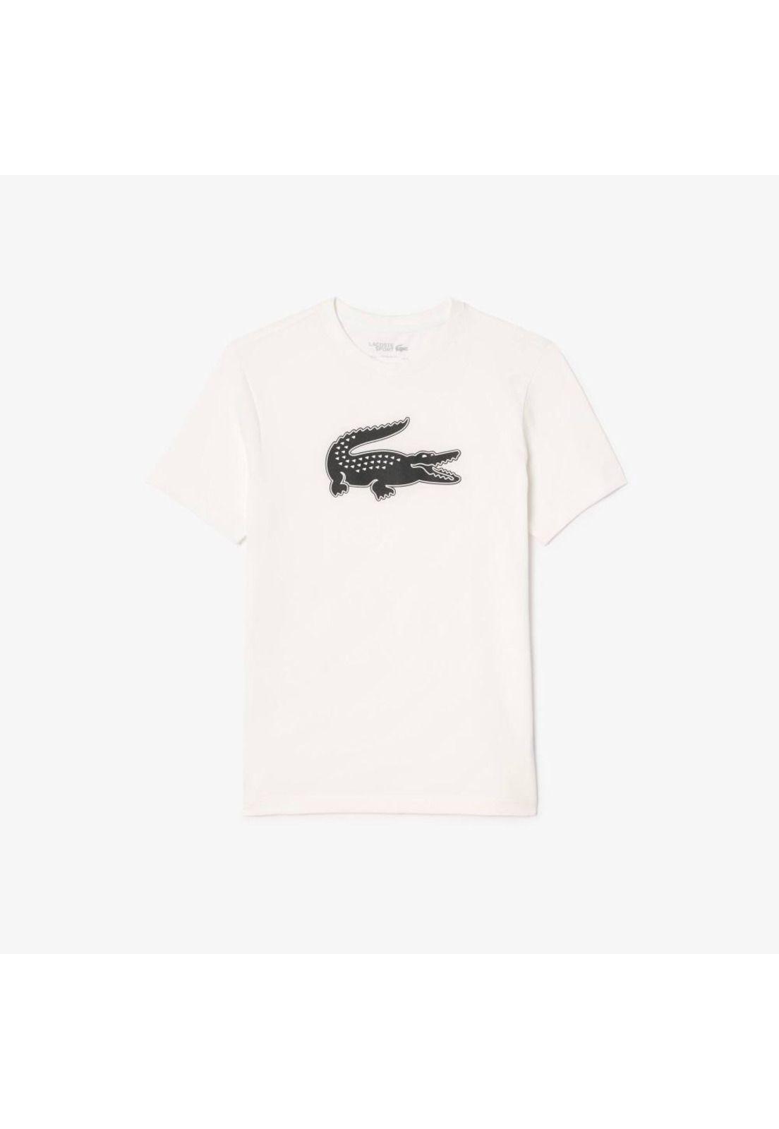 Polera Manga Corta Hombre Lacoste TH2042 Negro-2