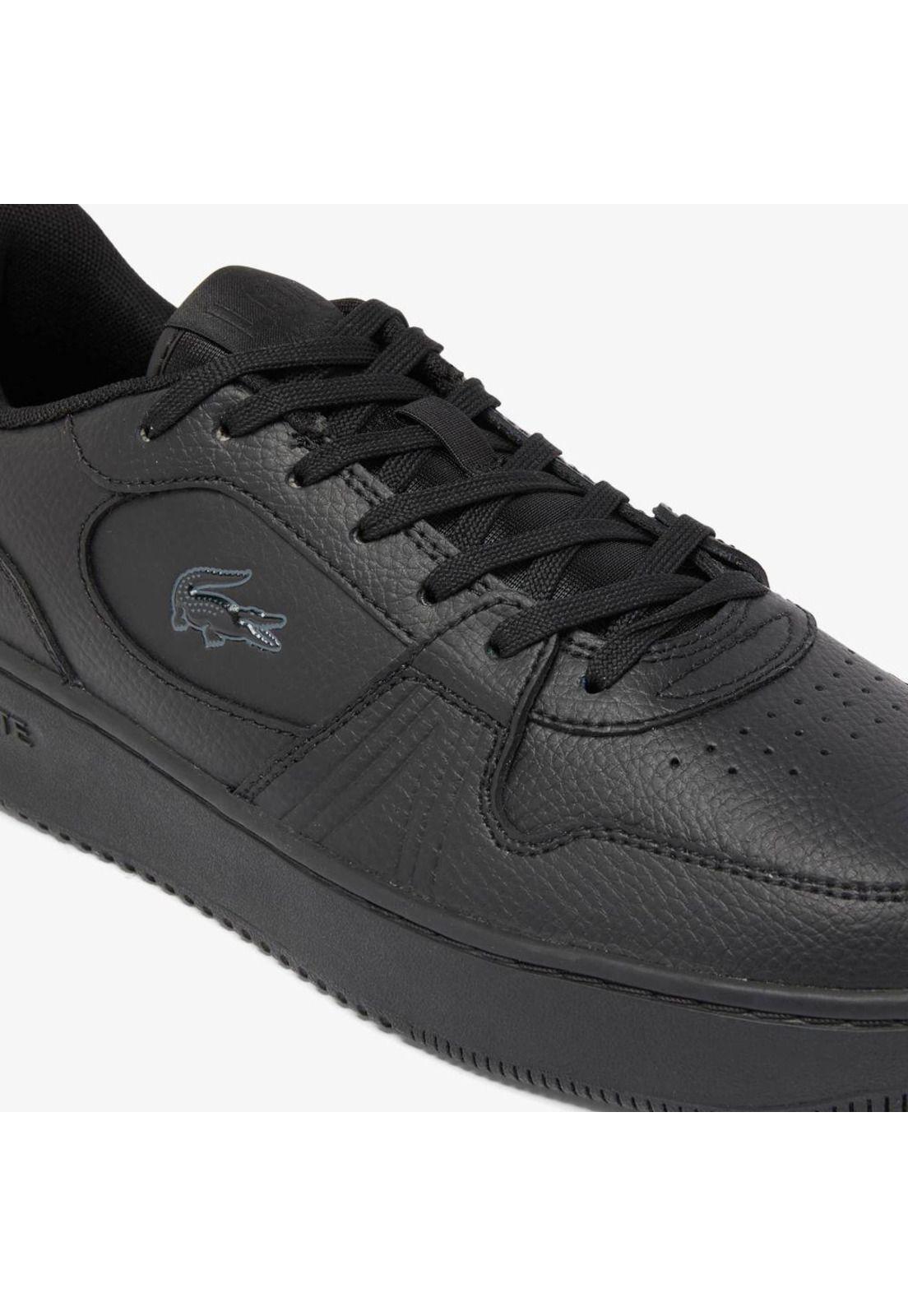 Zapatilla Urbana Hombre Cuero L001 SET Negro Lacoste-5