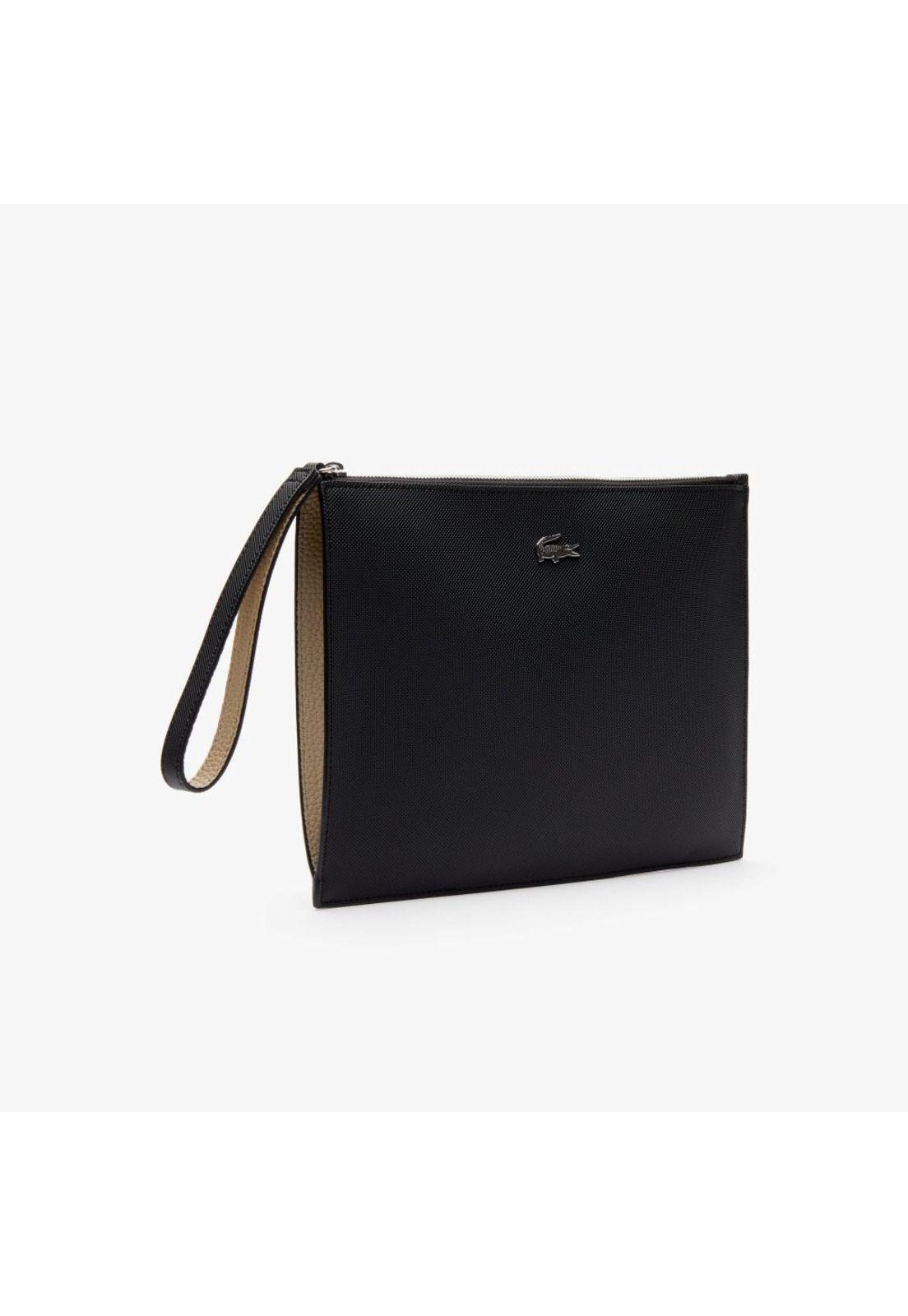 Cartera Lacoste NF2791 Mujer Negro-1