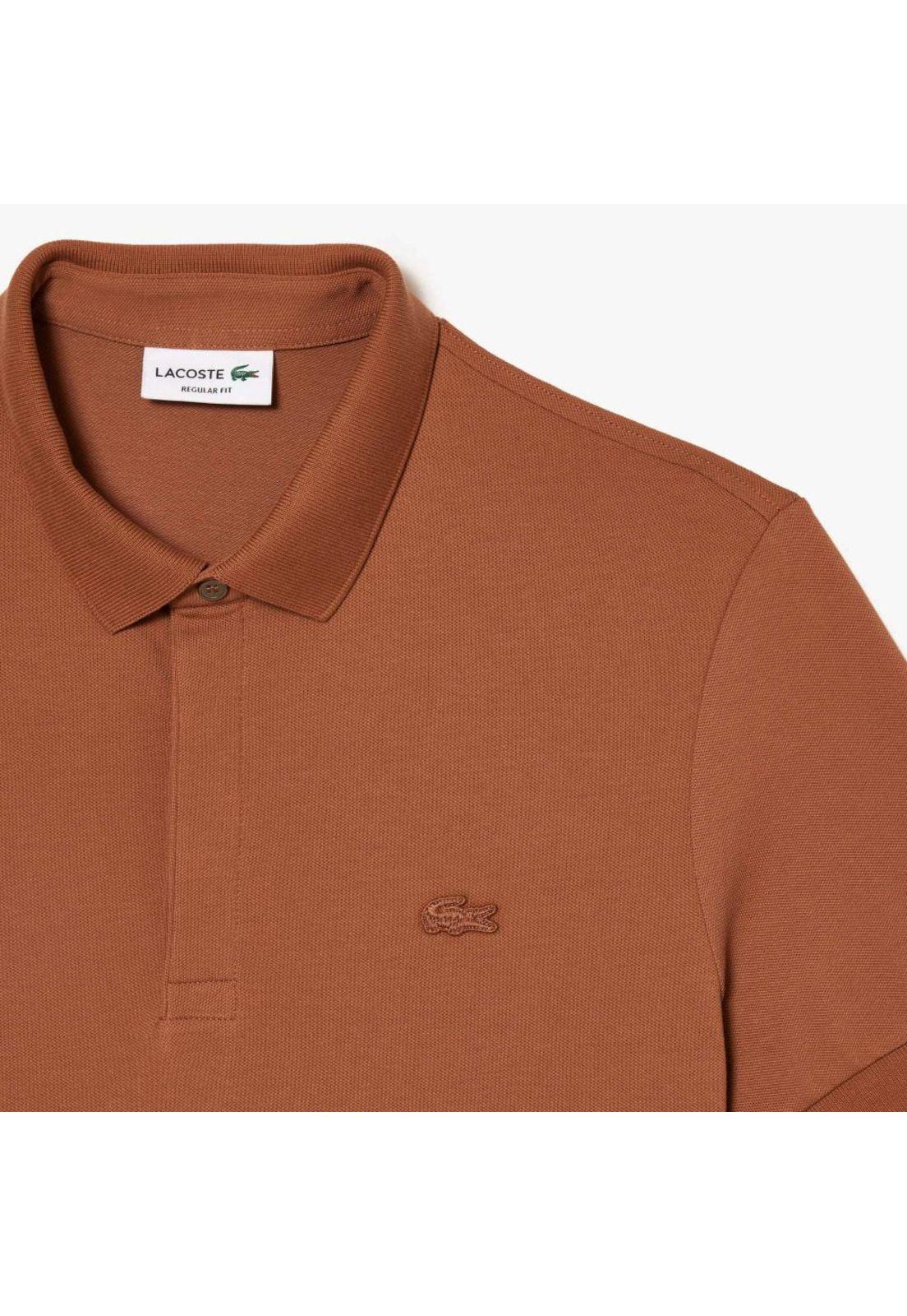 Polera Polo Lacoste PH5522 Hombre Marrón-2