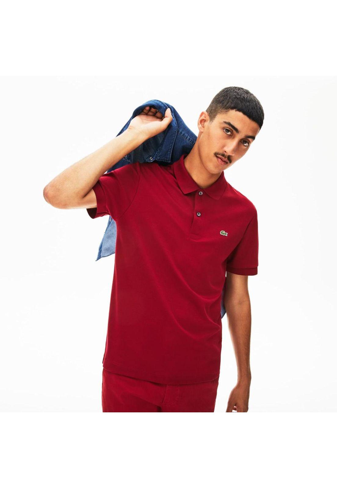 Polera Polo Lacoste DH2050 Hombre Rojo-0