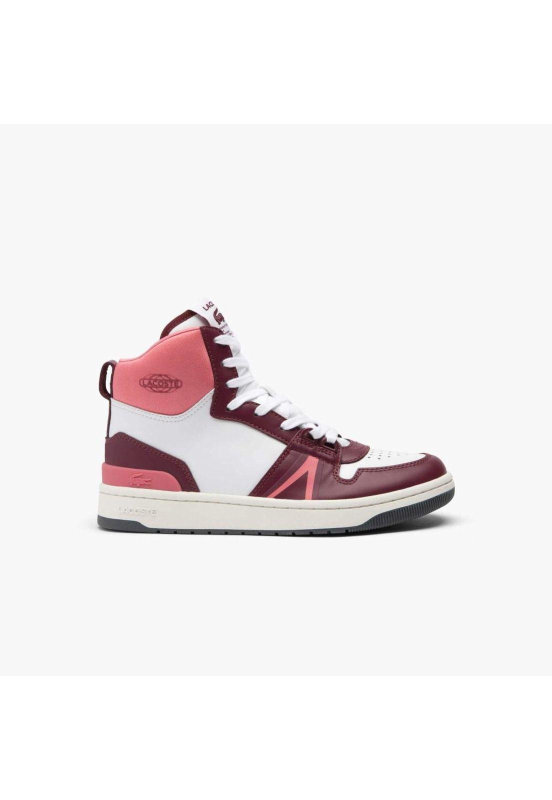 Zapatilla Urbana Lacoste L001 mid   Mujer Rosa-0