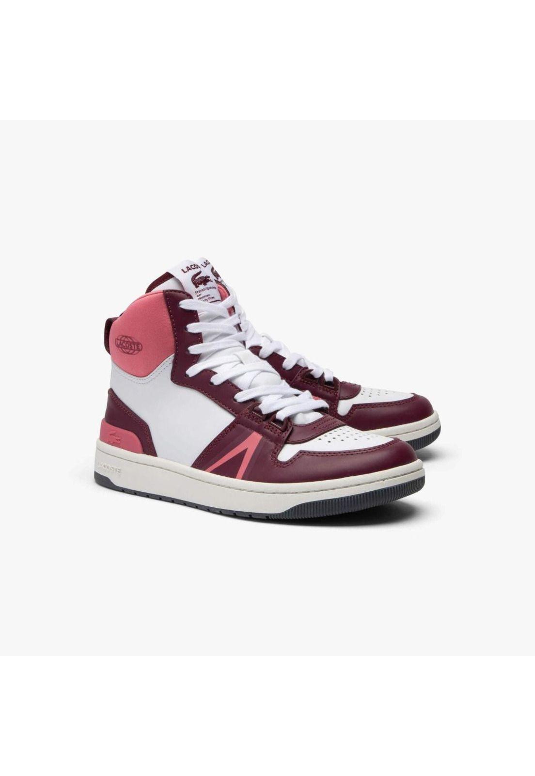 Zapatilla Urbana Lacoste L001 mid   Mujer Rosa-1