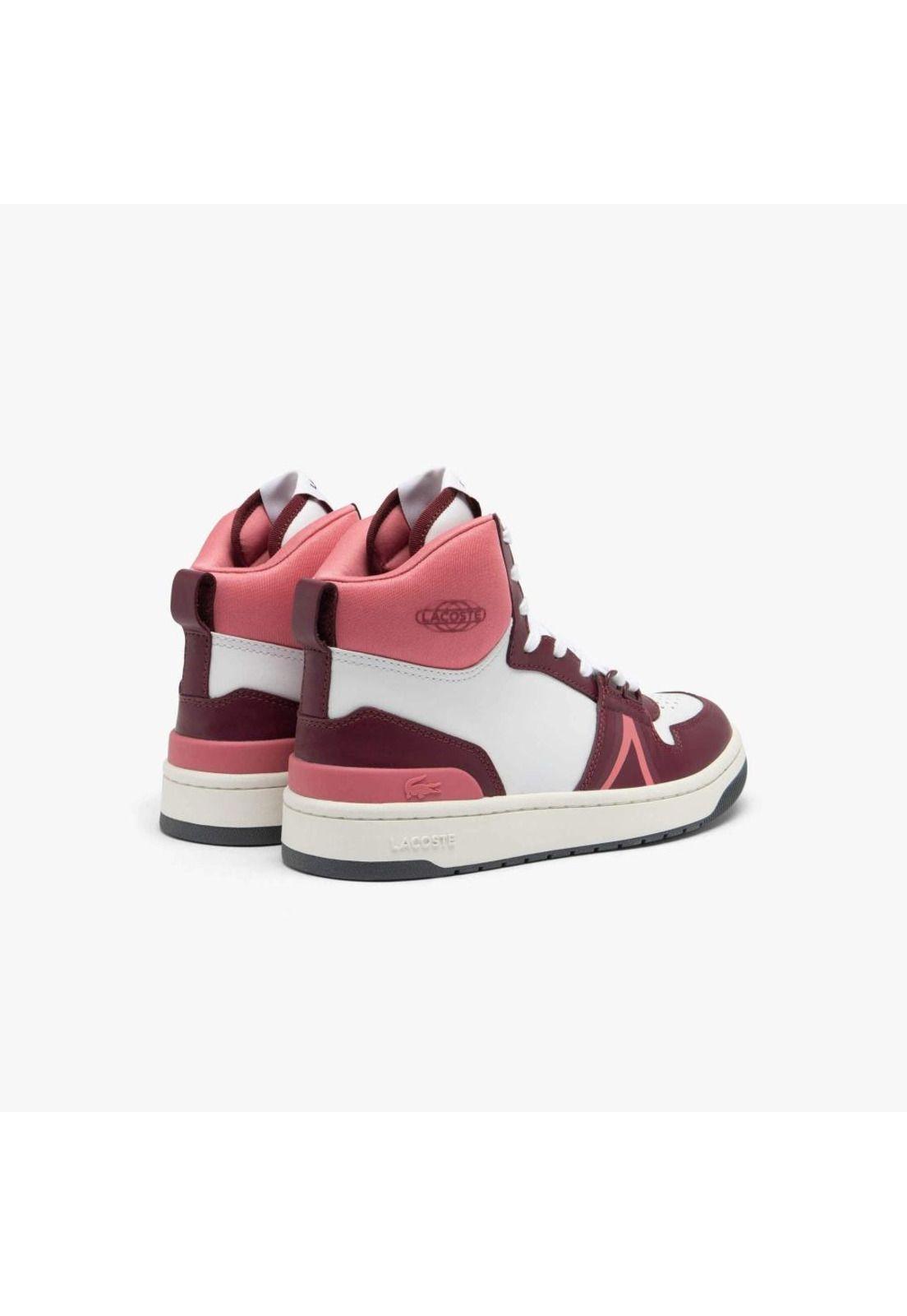 Zapatilla Urbana Lacoste L001 mid   Mujer Rosa-2