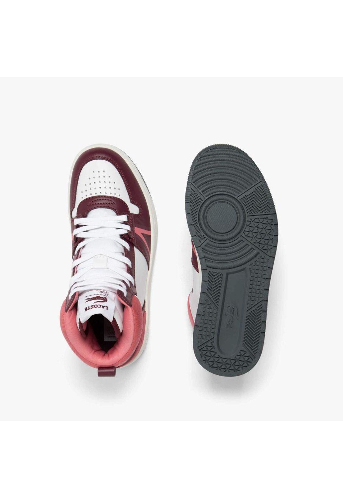 Zapatilla Urbana Lacoste L001 mid   Mujer Rosa-3