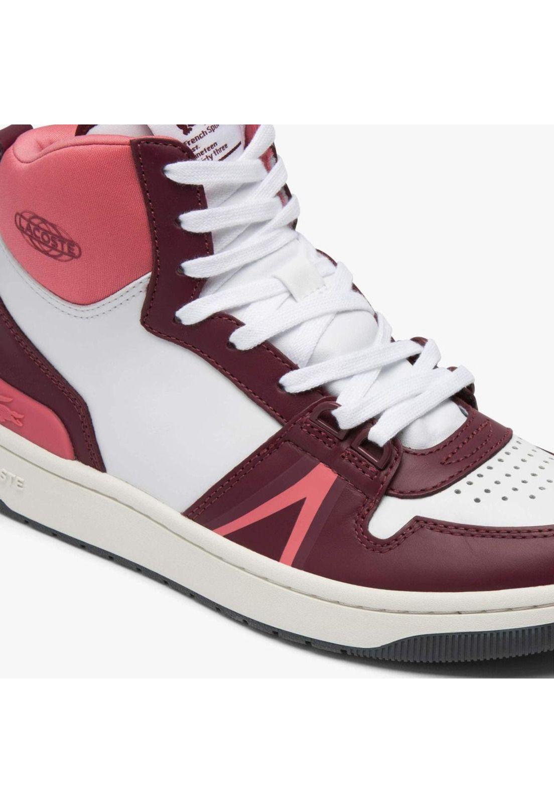 Zapatilla Urbana Lacoste L001 mid   Mujer Rosa-5